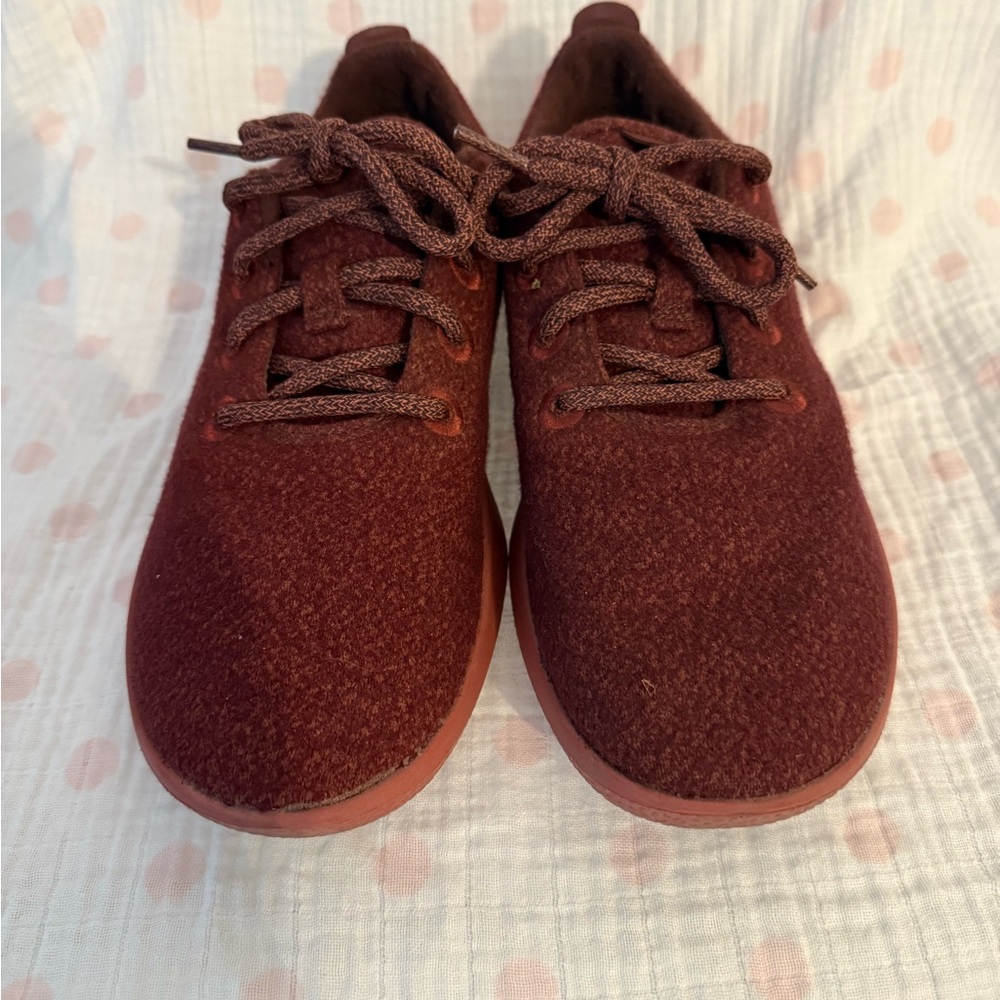 Allbirds Burgundy Wool Sneakers